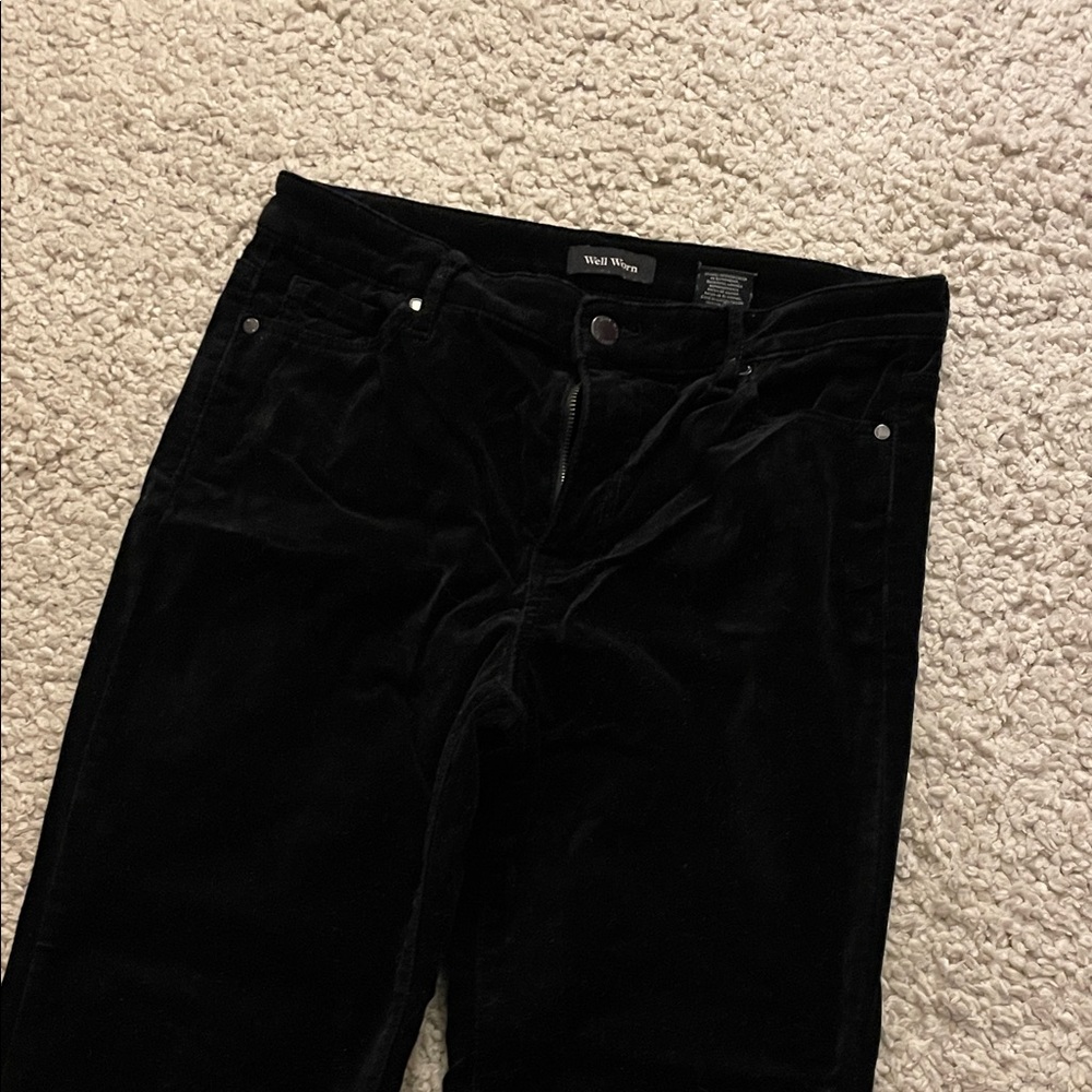 Velvet Women's Black straight leg pants 6/28
